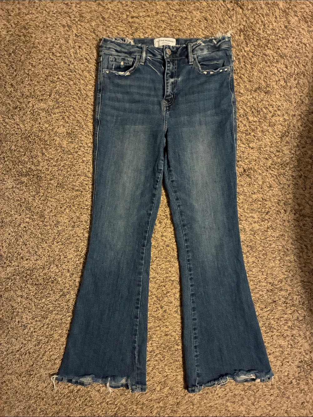 Flying Monkey high rise flare jeans -size 29